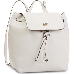 Plecak MICHAEL MICHAEL KORS - Junie 30T8TX5B2L Optic White. Białe plecaki damskie MICHAEL Michael Kors, ze skóry, eleganckie. W wyprzedaży za 899.00 zł.