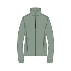 Bluza damska turystyczna CMP 33H2356. Zielone bluzy sportowe damskie CMP, xl, bez wzorów, z materiału, z kapturem, trekkingowe. Za 199.99 zł.