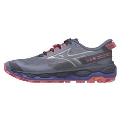 Damskie buty trailowe Mizuno Wave Mujin 11. Niebieskie obuwie sportowe damskie Mizuno, bez wzorów, z materiału, do biegania, mizuno wave. Za 459.99 zł.