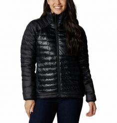 Kurtka Puchowa Columbia Labyrinth Loop Jacket Damska Zimowa. Czarne kurtki damskie Columbia, na zimę, s, bez wzorów, z materiału, bez kaptura. Za 558.99 zł.