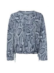 Marc Cain Bluza Kobiety niebieski, 36. Niebieskie bluzy damskie Marc Cain, bez wzorów, bez kaptura. Za 999.95 zł.