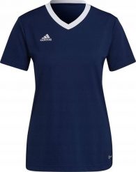 Adidas Koszulka damska adidas Entrada 22 Jersey granatowa H59849 S. T-shirty damskie Adidas, s, bez wzorów, z jersey, bez kołnierzyka. Za 65.69 zł.