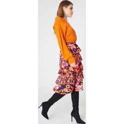 NA-KD Spódnica z falbankami Multifrills - Multicolor. Spódnice damskie marki NA-KD. W wyprzedaży za 20.47 zł.