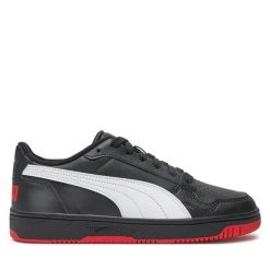 Sneakersy Puma. Czarne trampki i tenisówki chłopięce Puma, bez wzorów, bez zapięcia. Za 149.99 zł.