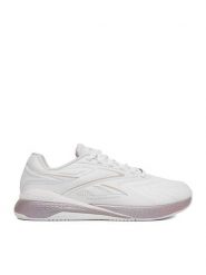 Reebok Buty na siłownię EO-NANO X5 EDGE 100249417 Biały. Białe obuwie sportowe damskie Reebok, bez wzorów, z materiału, na fitness i siłownię. Za 373.99 zł.