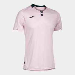 Koszulka męska Joma Ranking SS. Czerwone koszulki sportowe męskie Joma, m, bez wzorów, bez kołnierzyka, bez ramiączek. Za 169.99 zł.