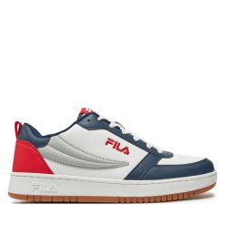 Tenisówki Fila. Niebieskie trampki męskie Fila, bez wzorów, bez zapięcia. Za 179.99 zł.