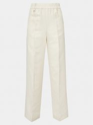 Marella Spodnie materiałowe Papiro 2413131085 Écru Regular Fit. Spodnie materiałowe damskie Marella, bez wzorów, z materiału. Za 499.99 zł.