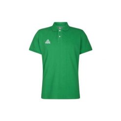Polo Peak coton. Zielone koszulki polo męskie PEAK, l, bez wzorów, z materiału, bez ramiączek. Za 205.50 zł.
