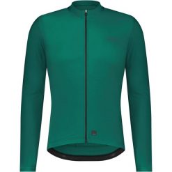 Koszulka z długim rękawem ELEMENT, Mirror Green. Zielone bluzy męskie Shimano, na zimę, bez wzorów, z tkaniny, bez kołnierzyka, bez ramiączek, rowerowe. Za 448.50 zł.
