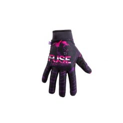 Rękawiczki BMX Fuse Chroma Night Panther – dziecięce – czarne – XL. Czarne rękawiczki dziecięce Fuse, bez wzorów. Za 252.00 zł.