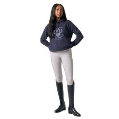 Bluza damska z kapturem PS of Sweden Amanda. Niebieskie bluzy damskie PS OF SWEDEN, bez wzorów, z kapturem, do jazdy konnej. Za 586.00 zł.