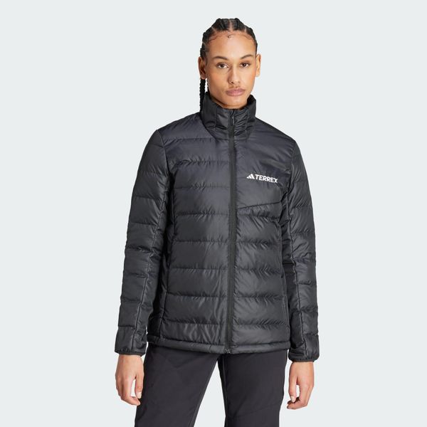 Kurtka Terrex Multi Light Down. Czarne kurtki damskie Adidas, m, bez wzorów, z materiału, bez kaptura. W wyprzedaży za 460.85 zł.