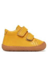Froddo Półbuty Ollie S G2130328-24 M Żółty. Żółte półbuty chłopięce Froddo, bez wzorów, ze skóry, bez zapięcia. Za 199.99 zł.