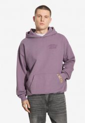 Bluza sportowa męska Prosto Flathead z kapturem. Fioletowe bluzy męskie Prosto., m, z aplikacjami, z bawełny, z kapturem. Za 198.99 zł.