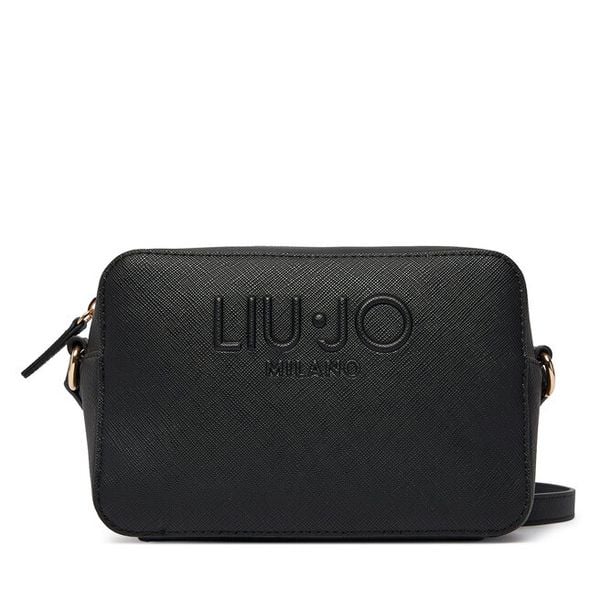 Torebka Liu Jo. Czarne listonoszki damskie Liu Jo, bez wzorów, bez dodatków. Za 328.99 zł.