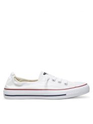 Converse Trampki Chuck Taylor All Star Shoreline Slip 537084C Biały. Białe trampki i tenisówki damskie Converse, bez wzorów, z materiału, retro, bez zapięcia. Za 199.99 zł.