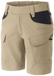 Helikon-Tex Spodnie krótkie damskie OTP 8,5" - Beżowe / Czarne. Brązowe spodnie sportowe damskie HELIKON-TEX, bez wzorów. Za 166.62 zł.