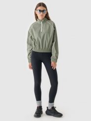 4F Legginsy dzianinowe damskie - czarne L. Czarne legginsy damskie 4f, l, bez wzorów, z dzianiny, z podwyższonym stanem. W wyprzedaży za 59.99 zł.