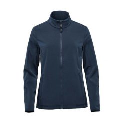Damska Kurtka Narvik Soft Shell. Niebieskie kurtki damskie STORMTECH, xs, bez wzorów, bez kaptura. Za 400.99 zł.