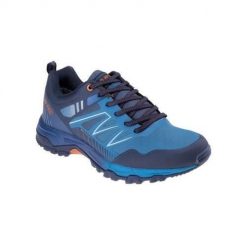 Buty trekkingowe męskie Hi-Tec Favet. Niebieskie trekkingi męskie Hi-tec, trekkingowe. Za 348.90 zł.