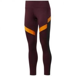 Spodnie do biegania damskie Reebok Wor Mesh Tight. Legginsy damskie Reebok, m, bez wzorów, z meshu, do biegania. Za 83.26 zł.