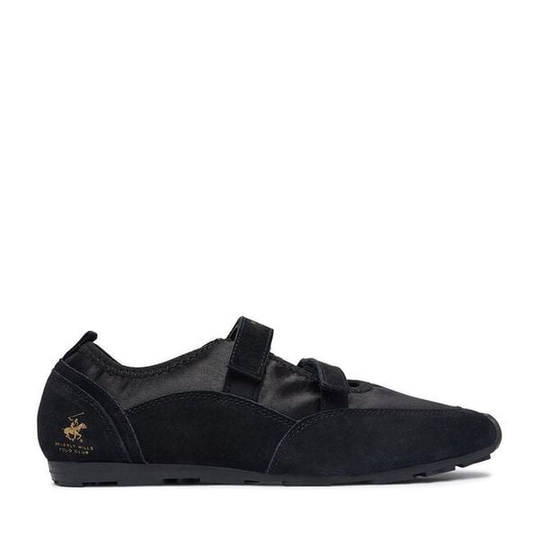 Baleriny Beverly Hills Polo Club. Czarne baleriny damskie Beverly Hills Polo Club, bez wzorów, bez obcasa. Za 219.99 zł.