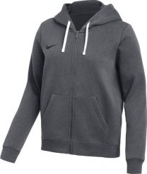 Bluza damska Nike Park 26 Fleece Full-Zip Hoodie ciemnoszara IB1230 063 M. Szare bluzy damskie Nike, m, bez wzorów, bez kaptura. Za 225.71 zł.