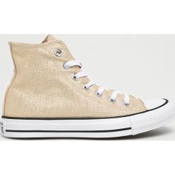 Converse - Trampki. Szare trampki i tenisówki damskie Converse, z materiału. W wyprzedaży za 279.90 zł.