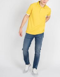Invicta Koszulka Polo | 4452253 / U | Mężczyzna | Żółty. Żółte koszulki polo męskie Invicta, l, z aplikacjami, z poliesteru, bez ramiączek. W wyprzedaży za 169.00 zł.