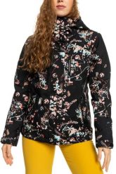 Kurtka narciarska damska Roxy Jetty Insulated. Czarne kurtki snowboardowe damskie Roxy, s, bez wzorów, z lycry, bez kaptura, narciarskie. Za 480.49 zł.