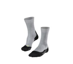 Skarpetki Falke TK2 Cool. Szare skarpety męskie Falke, bez wzorów, z elastanu. Za 161.50 zł.