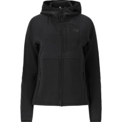 Bluza trekkingowa damska Whistler Langley Power Stretch. Czarne bluzy damskie Whistler, bez wzorów, bez kaptura. W wyprzedaży za 201.99 zł.