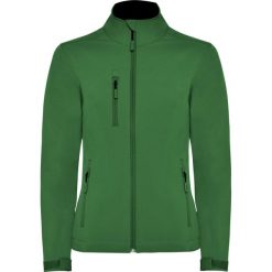 Damska Kurtka Soft Shell Nebraska. Zielone kurtki sportowe damskie ROLY, xl, bez wzorów, bez kaptura, trekkingowe. Za 152.99 zł.