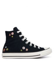 Converse Trampki Chuck Taylor All Star ​ A16902C Czarny. Czarne trampki i tenisówki damskie Converse, bez wzorów, z materiału, retro, bez zapięcia. Za 379.99 zł.
