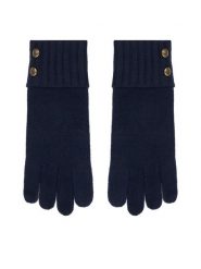LAUREN RALPH LAUREN Rękawiczki 454P04468005 Granatowy. Niebieskie czapki i kapelusze damskie Lauren Ralph Lauren, bez wzorów, z dzianiny. Za 329.99 zł.