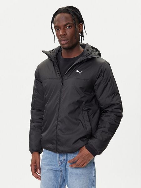 Puma Kurtka przejściowa Ess 688296 01 Czarny Regular Fit. Czarne kurtki męskie Puma, m, bez wzorów, z syntetyku, bez kaptura. Za 270.99 zł.