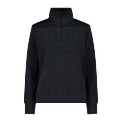 Sweter damski z golfem CMP. Brązowe swetry damskie CMP, s, bez wzorów, z polaru, sportowe, bez kołnierzyka, bez ramiączek, bez kaptura. Za 249.99 zł.