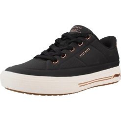 Buty SKECHERS 190222S ARCH FIT ARCADE SYNCHRONIZE Czarny. Czarne obuwie sportowe damskie Skechers, bez wzorów, z syntetyku, na fitness i siłownię. Za 342.99 zł.
