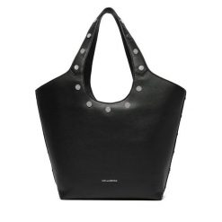 Torebka KARL LAGERFELD. Czarne torebki do ręki damskie KARL LAGERFELD, bez wzorów, klasyczne, bez dodatków. Za 1,039.00 zł.