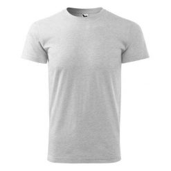 T-shirt Męski Basic. Szare koszulki sportowe męskie ALDER, m, bez wzorów, bez kołnierzyka, bez ramiączek, trekkingowe. Za 64.99 zł.