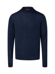Finshley & Harding London sweter wełniany Mężczyźni Wełna niebieski, XL. Niebieskie swetry przez głowę męskie Finshley & Harding London, m, bez wzorów, z wełny, bez kołnierzyka. Za 279.95 zł.