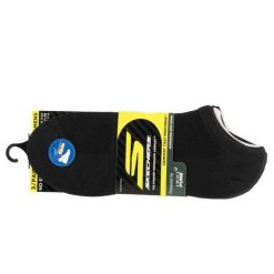 Skarpetki sportowe damskie 3pk Mens Microfiber. Czarne skarpety damskie Skechers, bez wzorów, z materiału. Za 59.99 zł.