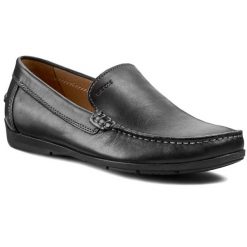 Mokasyny Geox. Czarne mokasyny męskie Geox. Za 419.99 zł.