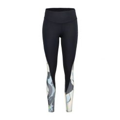 Legginsy sportowe dla kobiet Rukka Monna. Czerwone legginsy damskie Rukka, bez wzorów, z materiału, do biegania. Za 195.50 zł.