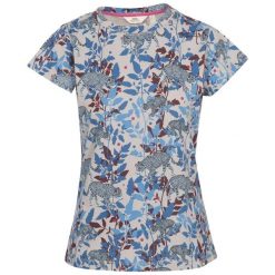 Koszulka Damska Phillipa. Niebieskie t-shirty damskie Trespass, s, bez wzorów, z bawełny, bez kołnierzyka. Za 60.99 zł.