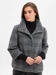 S.Oliver BLACK LABEL Kurtka Kobiety czarny|biały, 36. Białe kurtki damskie s.Oliver BLACK LABEL, s, bez wzorów, z syntetyku, bez kaptura. Za 599.95 zł.