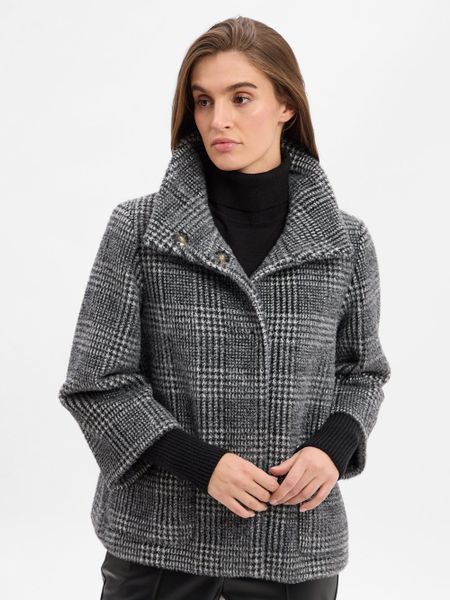 S.Oliver BLACK LABEL Kurtka Kobiety czarny|biały, 36. Białe kurtki damskie s.Oliver BLACK LABEL, s, bez wzorów, z syntetyku, bez kaptura. Za 599.95 zł.