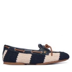 Mokasyny Tommy Hilfiger. Niebieskie mokasyny damskie Tommy Hilfiger. Za 569.99 zł.