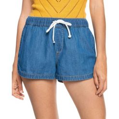 Spodenki turystyczne damskie Roxy New Impossible Denim jeansowe. Niebieskie szorty sportowe damskie Roxy, xl, bez wzorów, z bawełny, sportowe, trekkingowe. Za 123.00 zł.